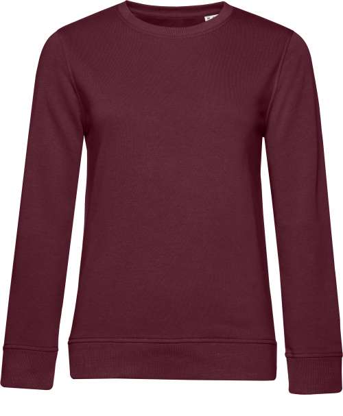 B&C | Organic Crew Neck /women burgundy