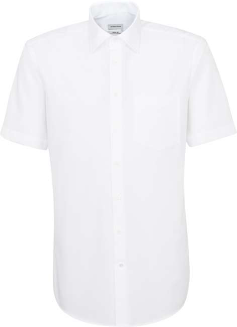 Seidensticker | Shirt Regular SSL white