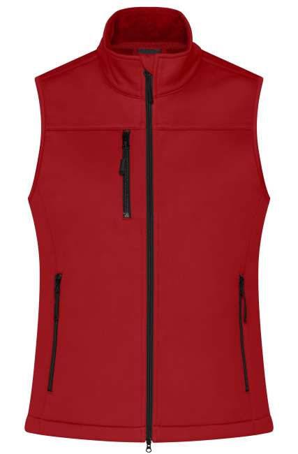 Ladies' Softshell Vest red
