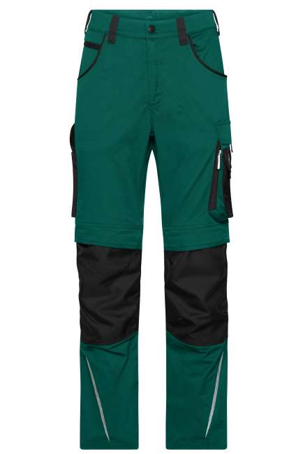 Workwear Pants Slim Line  - STRONG - dark-green/black