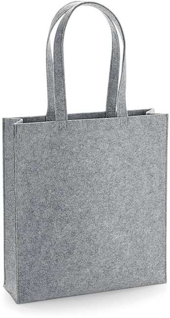 Filz Tasche BG723 BagBase heather grey